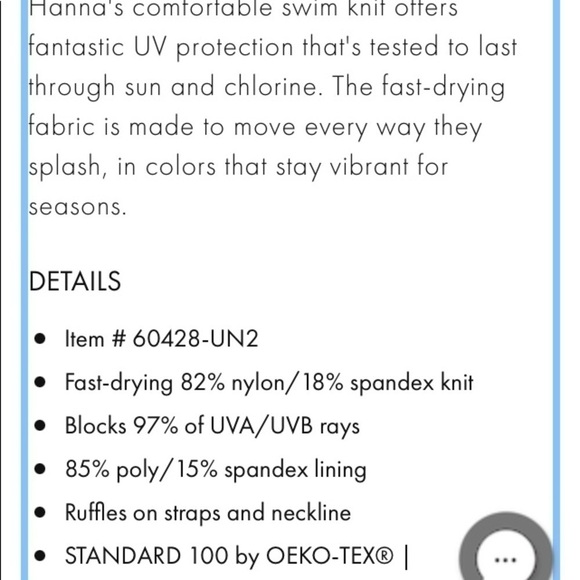 Hanna Andersson NWT  Ruffle One-Piece Swimsuit Purple Hills Horses 2 Scandi - Picture 2 of 4